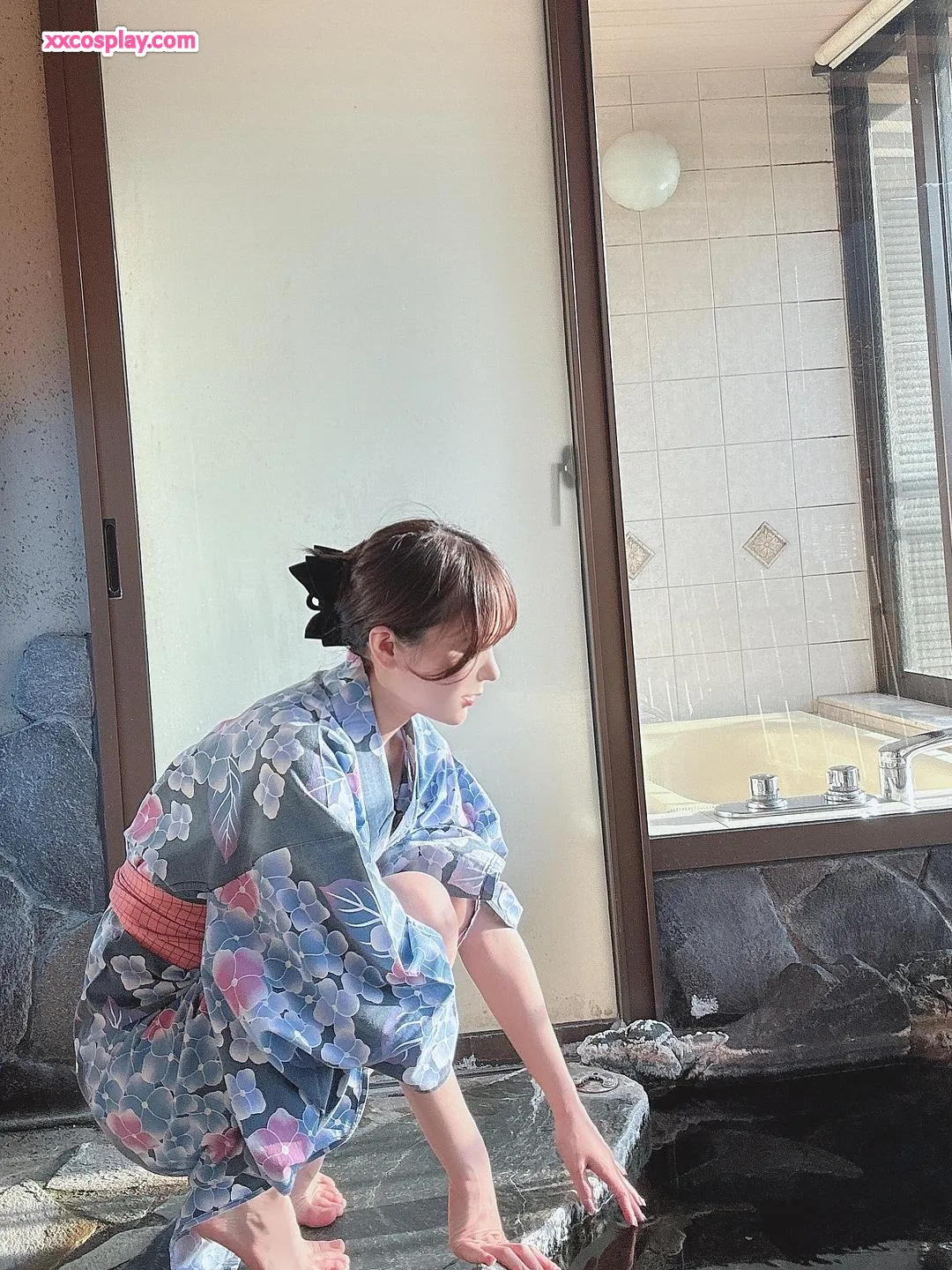 KenKen en Yukata Onsen Hortensia